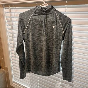 Youth Under Armour Heathered Gray Pullover